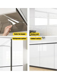 Transparent Self-Adhesive Wall Renovation Sticker for Kitchen - Waterproof, Heat Resistant Oil-Proof Contact Paper for Cabinets, Countertops, Shelves, Appliances, and More - 60x300cm - pzsku/Z6CD12DB6966FFEFF638AZ/45/_/1740469566/ace35608-d9ea-4ed1-9b34-778965c79900