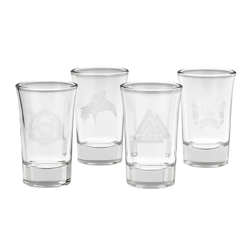 Seven20 Viking Set of 4 Shot Glasses - Image 2
