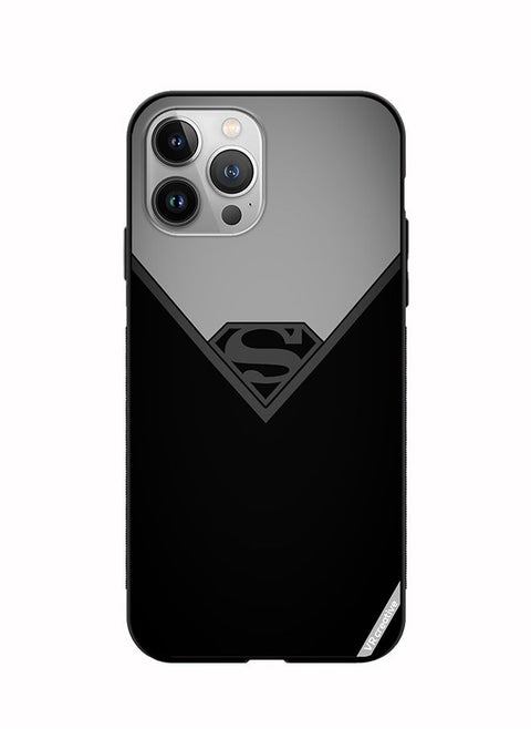 Protective Case Cover For Apple iPhone 11 Pro Max Simple Superman Design Multicolour
