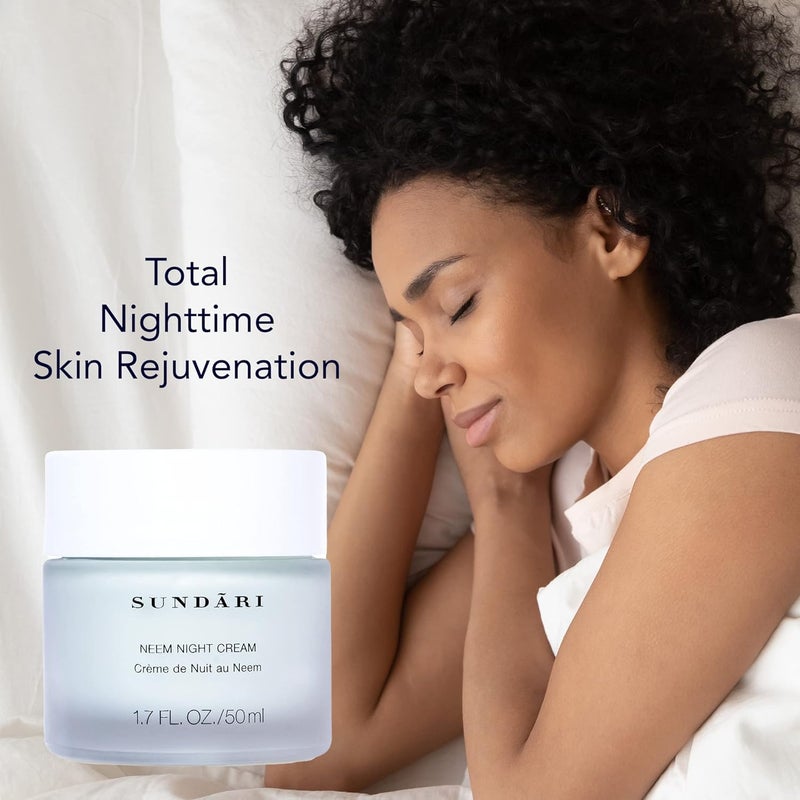 Sundari Neem Night Cream - Intense Moisturizing Treatment for Radiant Skin - Image 4