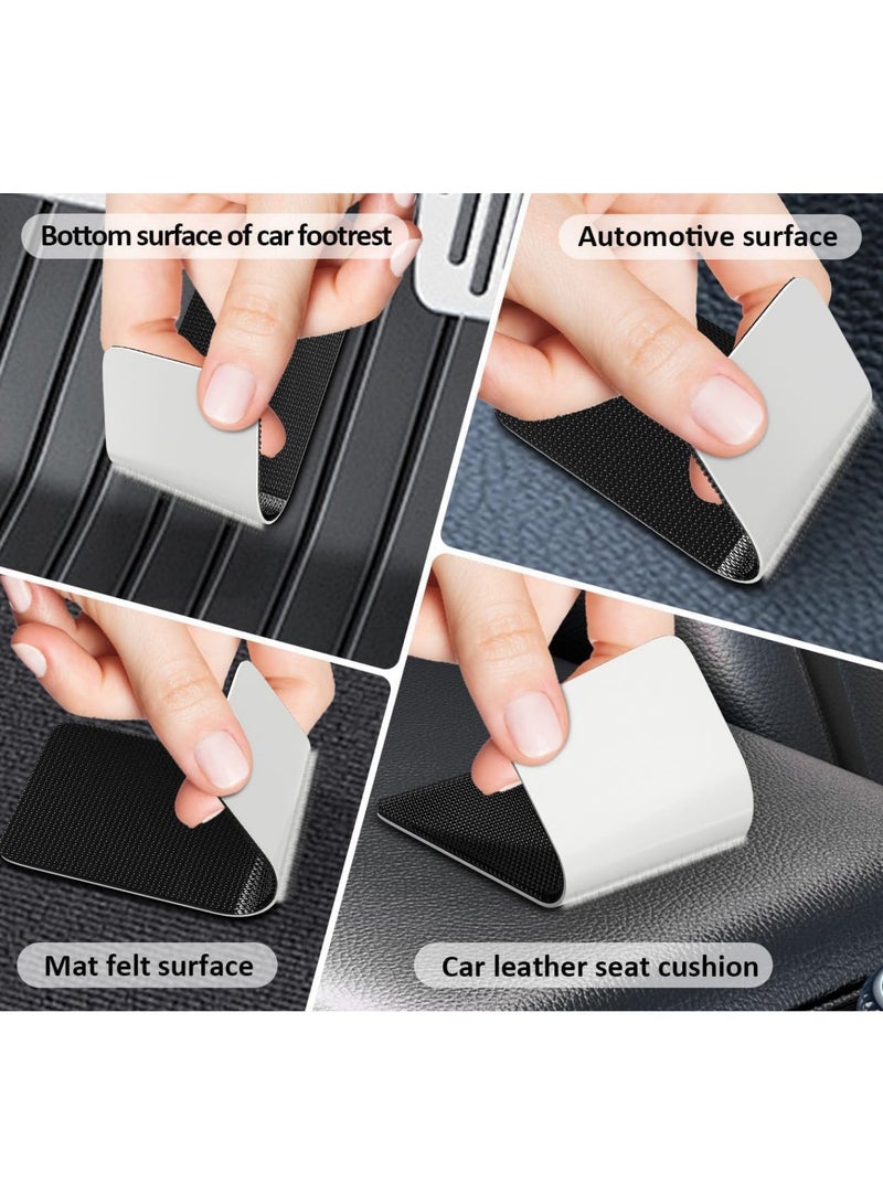 Strips with Adhesive, Hook and Loop Strips with Super Adhesive Heavy Duty, Made of 3M, Heat Resistant Waterproof, Outdoor or Indoor Use, 12 Sets (Black, 1.57x1.97 Inch) - Image 3