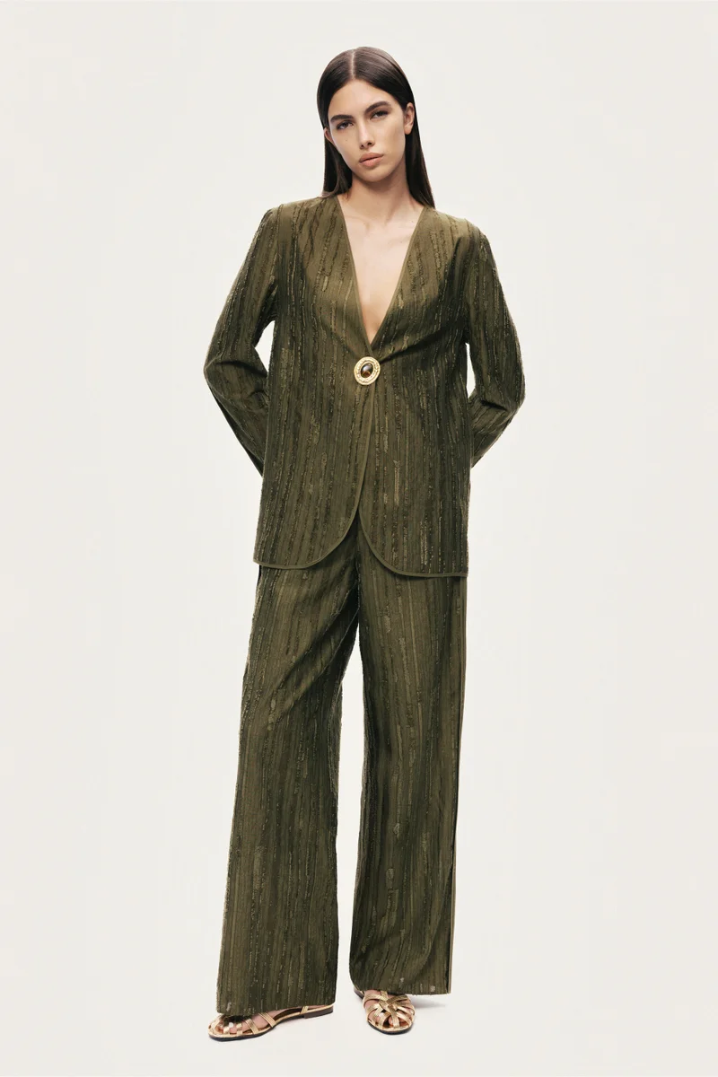 Textured Tailored Jacket