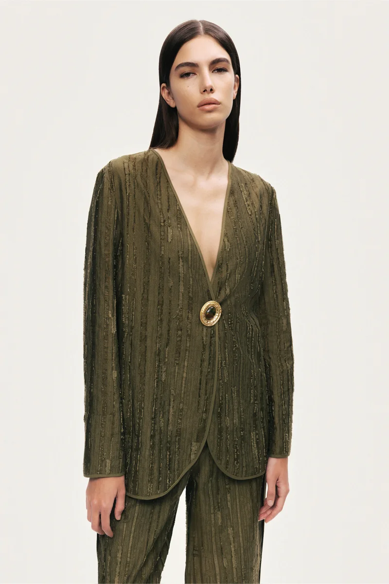 نوكتورن Textured Tailored Jacket