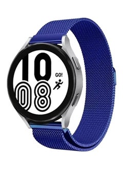 Stainless Steel Milanese Loop Mesh Replacement Band For Samsung Galaxy Watch 4/4 Classic/3/Active/Active 2 Blue