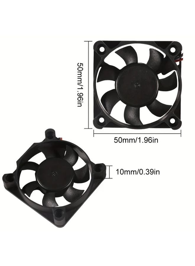 3Pcs AOKIN 5010 5V USB Brushless Cooling Fan Quiet High Efficiency For 3D Printer Computer Case - Image 5