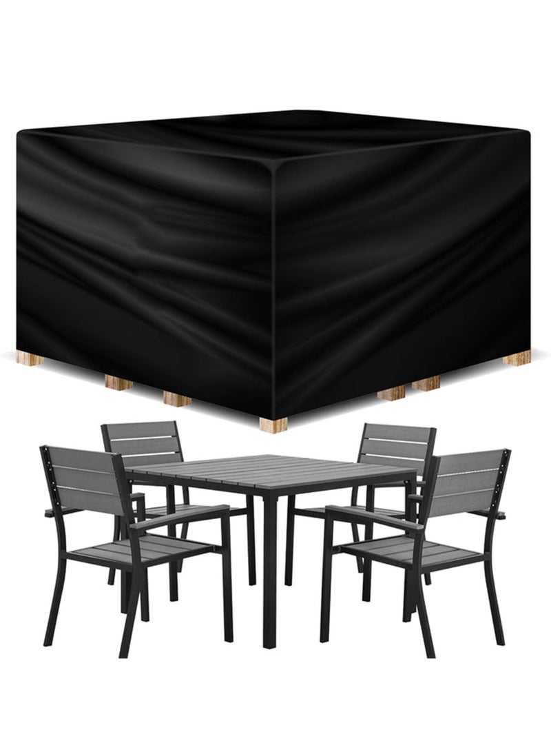 Topify TOPIFY Waterproof Garden Patio Furniture Cover Set,(123 x123 x74) 210D Heavy Duty Oxford Fabric UV Resistant Protection for Square Sofa Outdoor  - Image 1