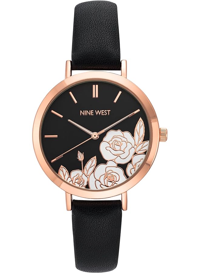 ناين ويست ساعة نسائية بسوار بمينا زهري - Image 1