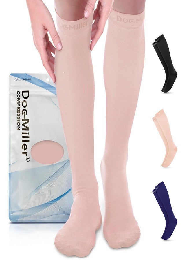 Doc Miller Compression Socks for Women and Men - 15-20mmHg - Graduated Compression Socks for Improved Circulation, Varicose Veins and Shin Splints - Image 1