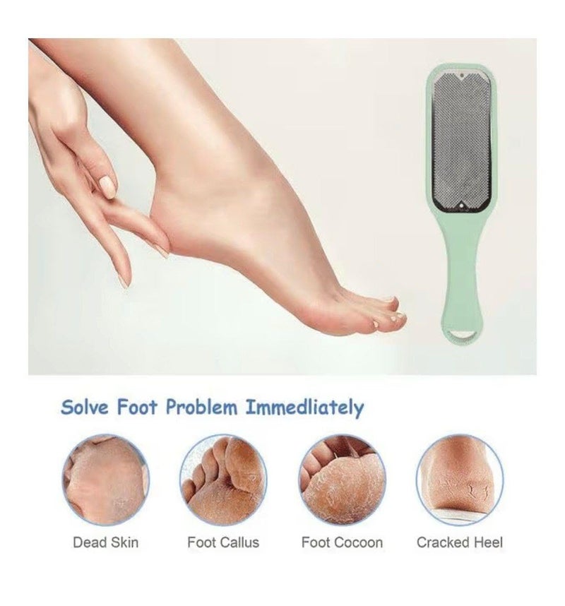 Foot File Rasp, Pedicure Tool for Dead Skin Callus Remover, Cracked Heel Care - Image 2