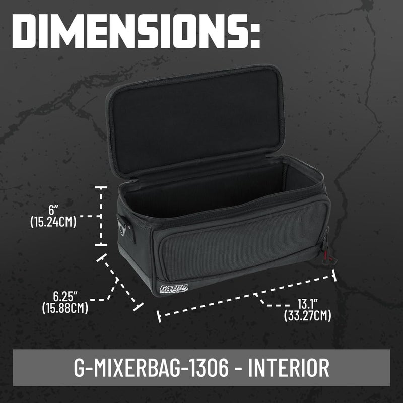 Gator Cases Padded Nylon Mixerbag for X-AIR Series Mixers, with Removable Adjustable Shoulder Strap, (G-MIXERBAG-1306) - Image 5