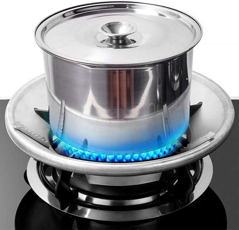 TERXA Gas Stove Burners Gas Stove Stand Gas Saver Chula stand Stove Protector Fire Windproof Energy Saving Stand Kitchen Tool Accessories Pack of 1Multicolor - Image 5