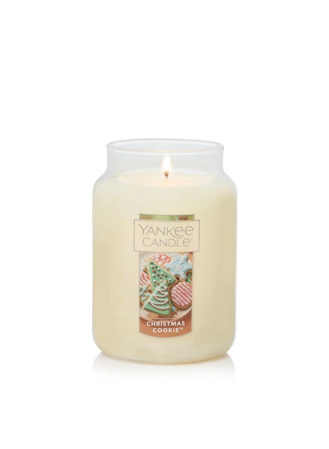 Yankee Candle Christmas Cookie Scented Classic 22oz Large Jar Single Wick Candle Over 110 Hours of Burn Time Perfect for Holiday Gifting and Celebration - Image 2