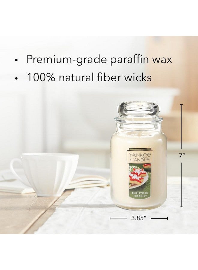 Yankee Candle Christmas Cookie Scented Classic 22oz Large Jar Single Wick Candle Over 110 Hours of Burn Time Perfect for Holiday Gifting and Celebration - Image 4