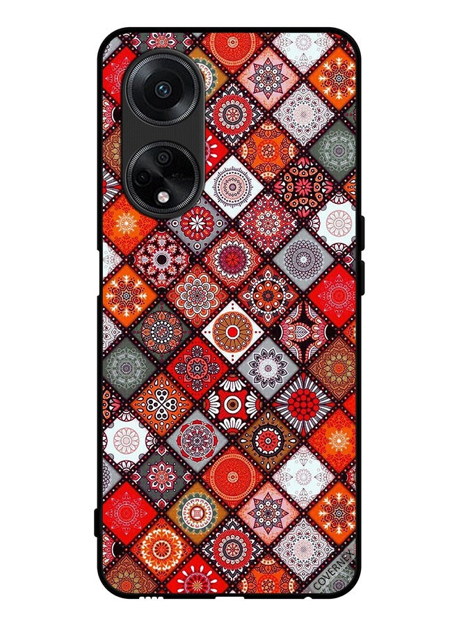 Covernex Protective Case Cover For Oppo A1 5G Mandala Design Art - Image 1