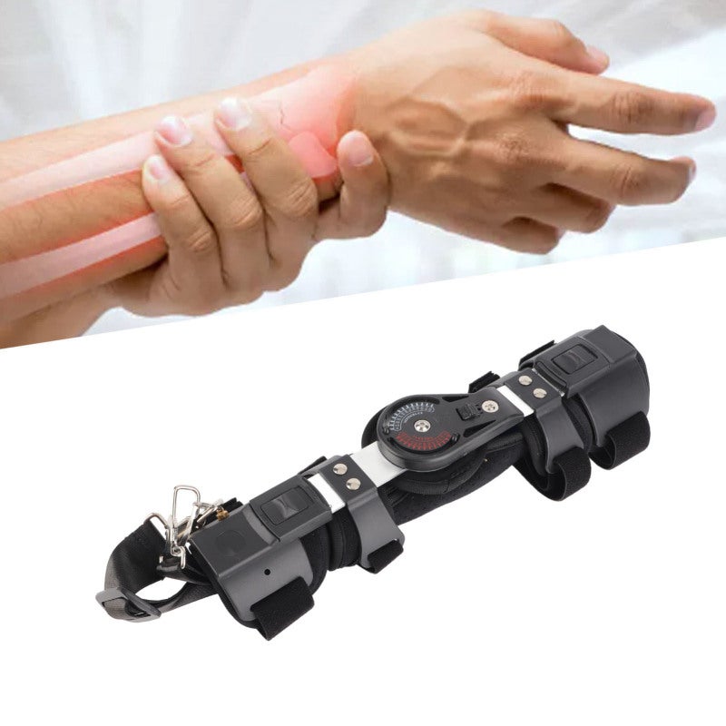Elbow Support Brace: Adjustable 40-49Cm Length, Multi-Level Adjustable Fit - Removable Washable Cotton Lining, Elbow Stabilizer for Arm Injury Recovery, Elbow Pain Relief - Image 4