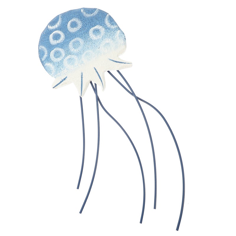 2pcs Decorative Jellyfish Hanging Ornament Wall Decoration Ocean Themed Wall Ornament - Image 2