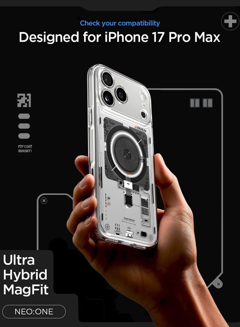 Spigen Ultra Hybrid MagFit iPhone 17 Pro Max Case Cover with MagSafe (2025) - Neo One - Image 2