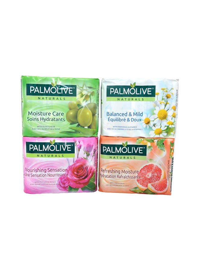 4-Piece Moisture Care Soap Set 500grams