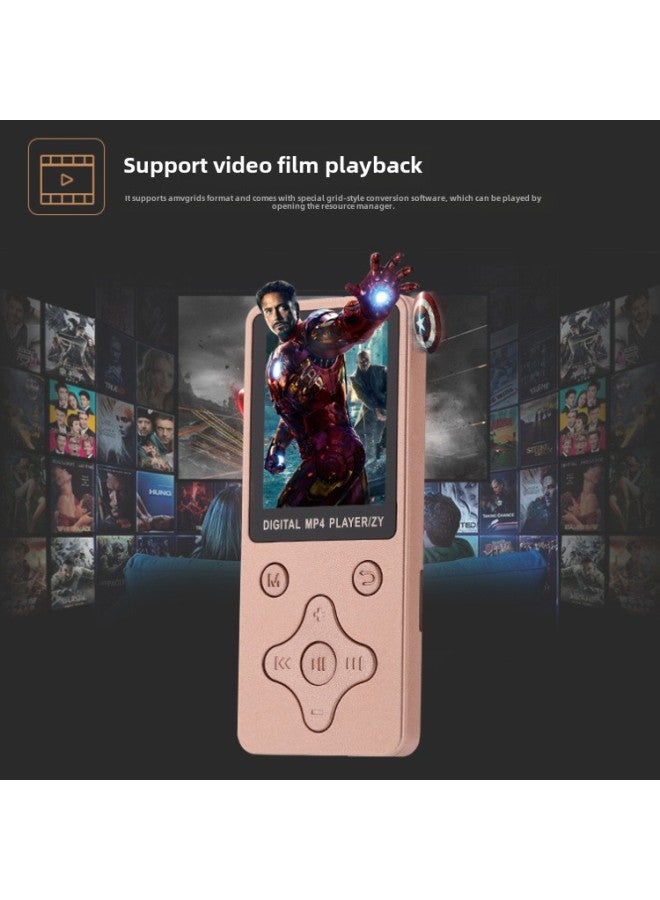 Beauenty Card Ultra-thin Screen MP4 Player E-book HD Video MP4 Lossless HIFI Sound Quality Mp3-Body Color:Black-Memory Capacity:Round Keys (full Set) - Image 3