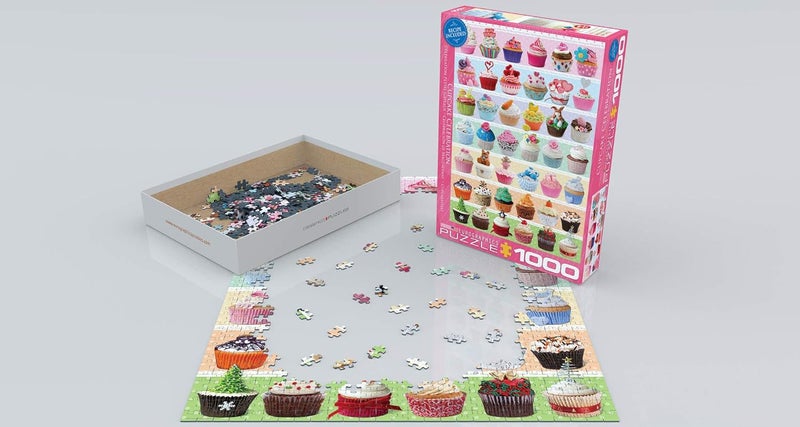 EuroGraphics Cupcake Celebration Puzzle 1000Piece Model Number 60000586 - Image 3