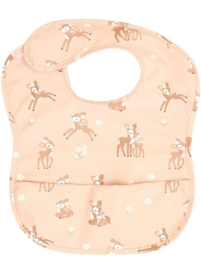 All4Ella Fawn Recycled Pouch Bib - Image 1