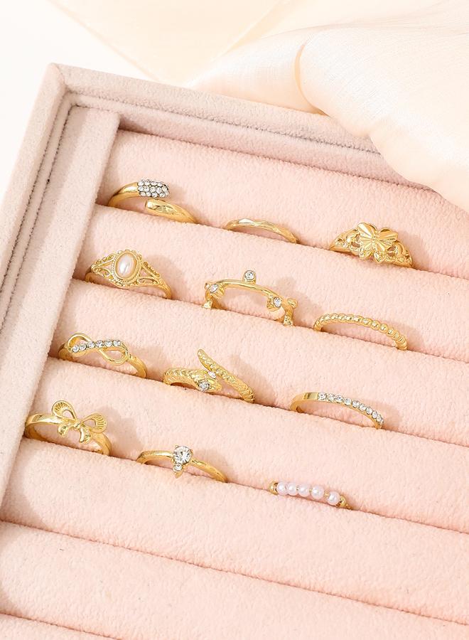 Take Two Set of 12 - Embellished Rings - Image 2