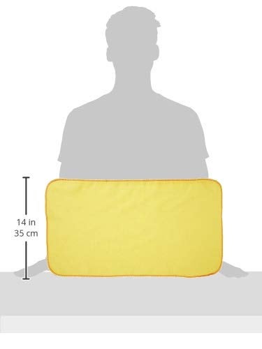 Buffalo Industries (60235) 13" x 24" 100% Cotton Fully Hemmed Yellow Flannel Dust Cloths, Pack of 12, Won't Scratch Fine surfaces, Great for Automotive, Polishing, Cleaning, Machine Washable - Image 3