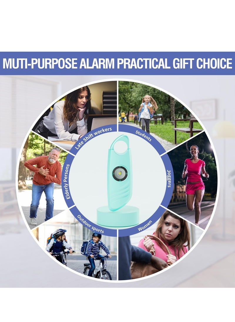 KASTWAVE - Personal Safety Alarm for Women, 2 Packs 140db Siren, Safe Sound Personal Alarm, Strobe Light and Key Chain, Personal Safety Devices Women - Personal Alarm for Women, Children, & Elderly - Image 1
