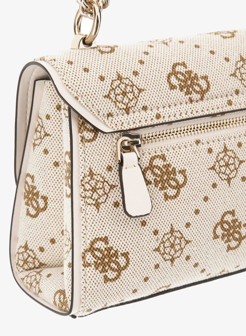GUESS Neda Convertible Flap Shoulder Bag - Image 3