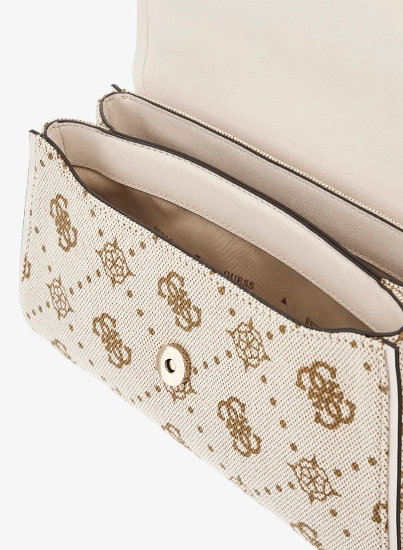 GUESS Neda Convertible Flap Shoulder Bag - Image 4
