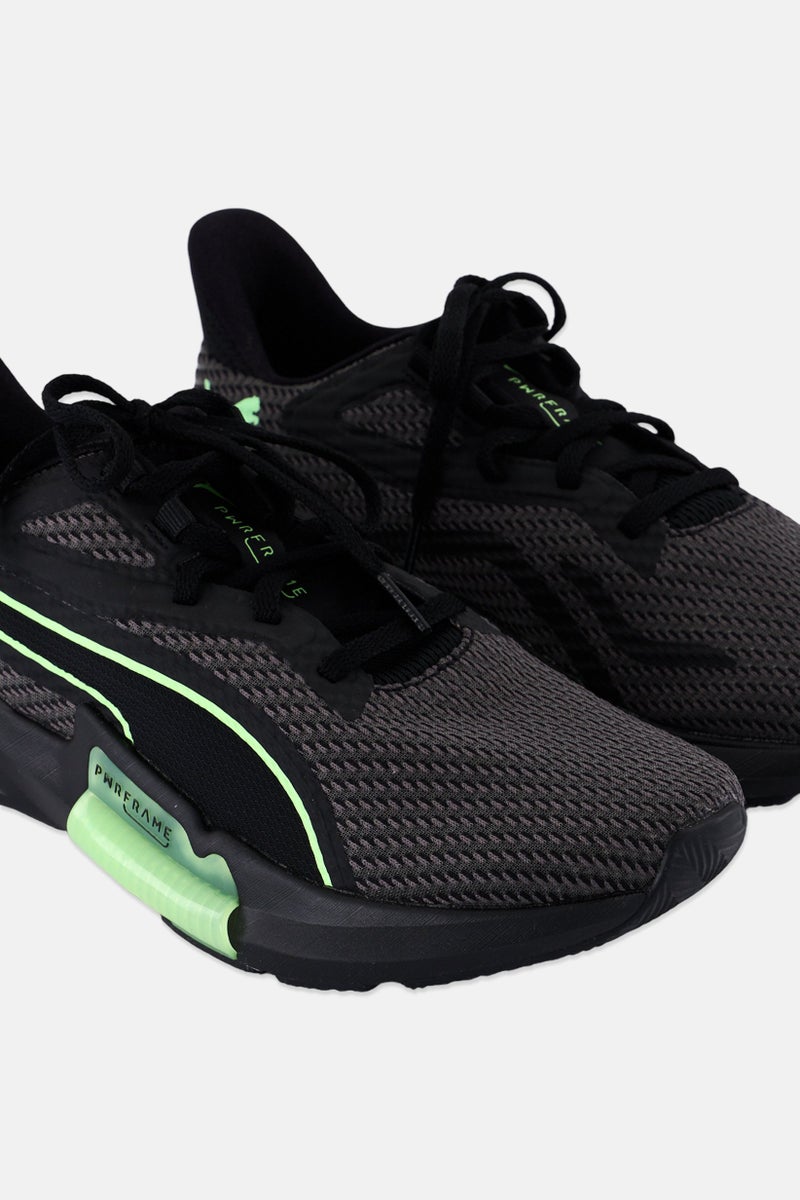PUMA Men PWR Frame Lace Up Training Shoes, Black - Image 3