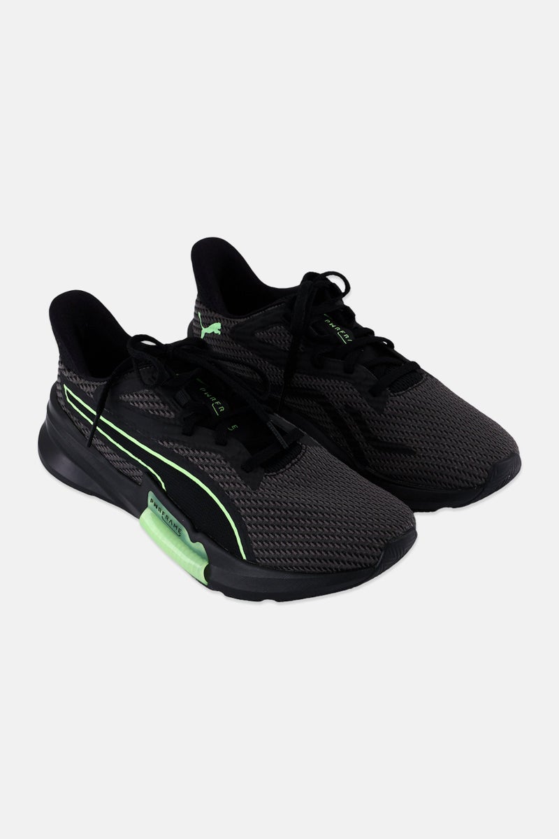 PUMA Men PWR Frame Lace Up Training Shoes, Black - Image 1