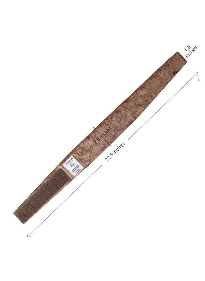 Dreamlover Wig Grip Headband, Velvet Wig Grip, Brown Wig Grip Band, 2 Pieces  - Image 3