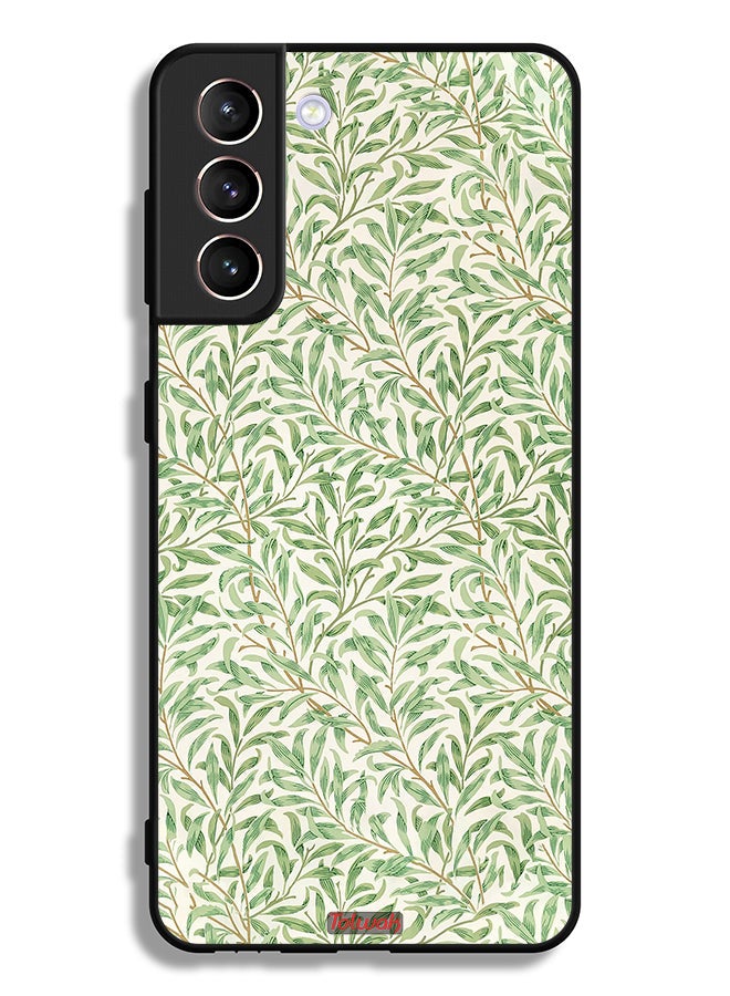 Tolwak Samsung Galaxy S21 Plus 5G Protective Case Cover Willow Bough Famous Pattern - Image 3