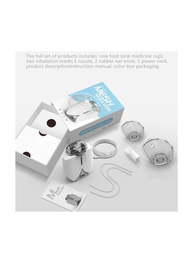 Generic Ultrasonic Portable Mesh Nebulizer Relief from Breathing Problems for Children & Adults - Image 3