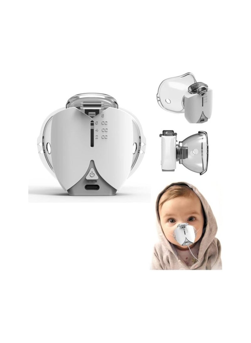 Generic Ultrasonic Portable Mesh Nebulizer Relief from Breathing Problems for Children & Adults - Image 2