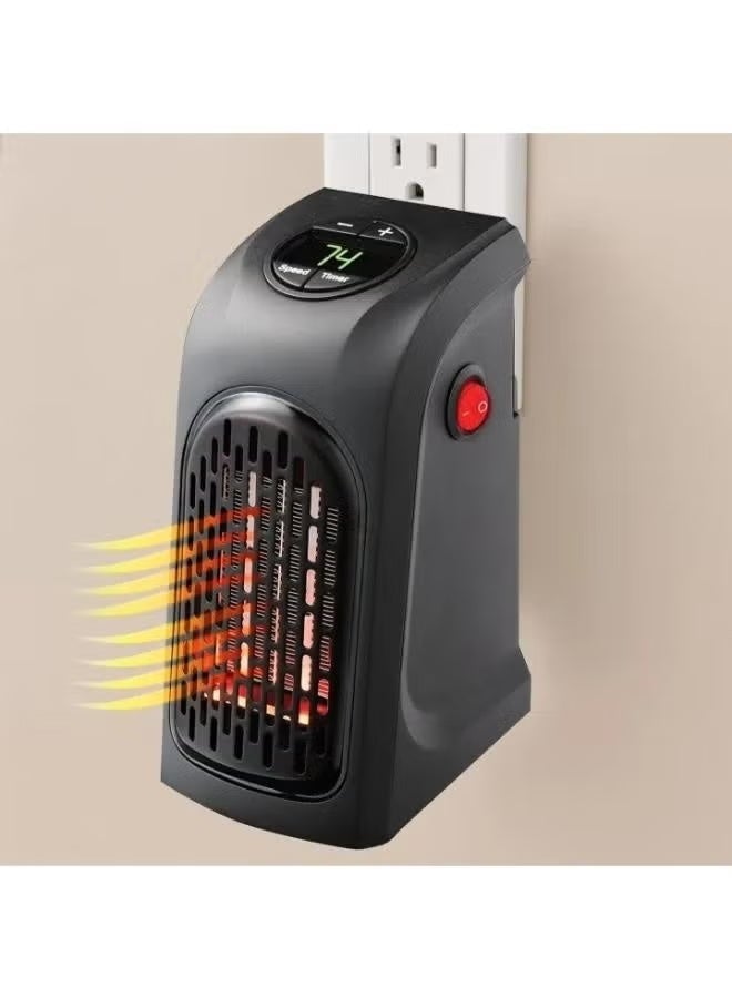 ELTRAZONE 400W Electric Handy Room Heater, Portable Mini Space Heater, Fast Heating, Energy Efficient, Compact Design for Bedroom, Office, Home & Travel Use - Image 4