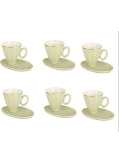 Evdema Evma 6-Piece Coffee Cup Set MTFK.0109 