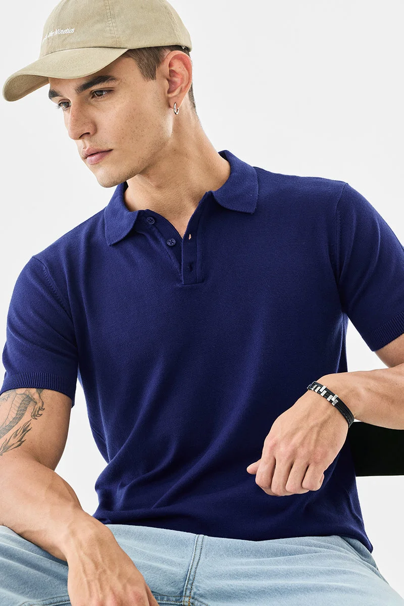 SNITCH Slim Fit Core Lab Polo T-Shirt
