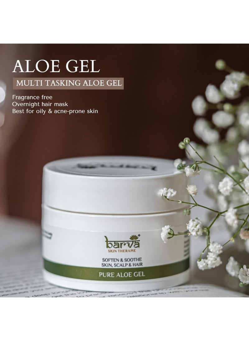 Barva Spotless Skin Anti-Acne Special Kit | Face Wash 50ml, Face Scrub 50ml, Turmeric Spot Cream 10ml & Pure Aloe Vera Gel 50ml| Complete Skincare Combo | Suits All Skin Types - Image 3
