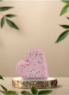 Soap&Friends Soap&Friends Cherry Bath Heart: Aromatic Effervescent Bath Bomb - 120g  - Image 4