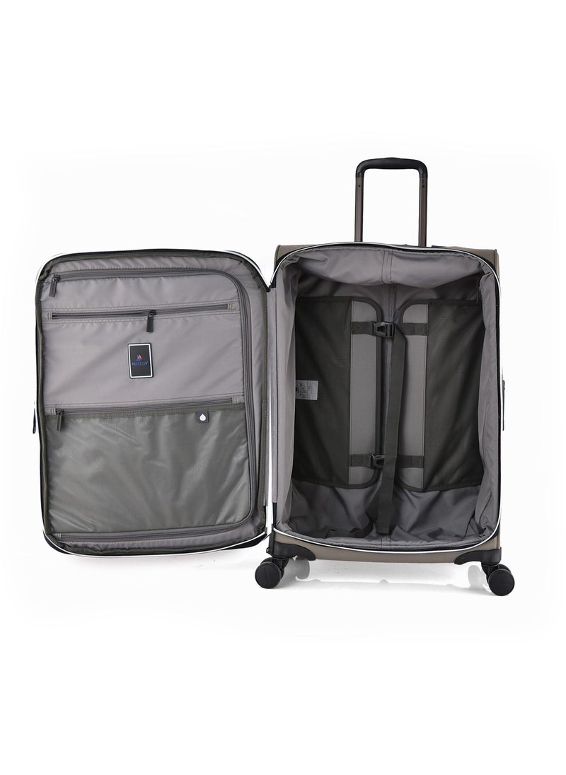 MAGELLAN - Magellan Unisex Luggage Soft Fabric Material Travel Trolley Bag 3Piece Sets ZYA1525 - Image 1