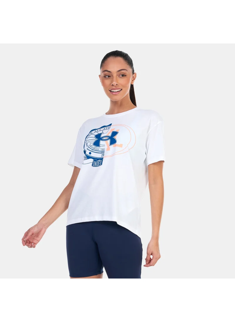 UNDER ARMOUR Women's UA Make All Heavyweight T-Shirt