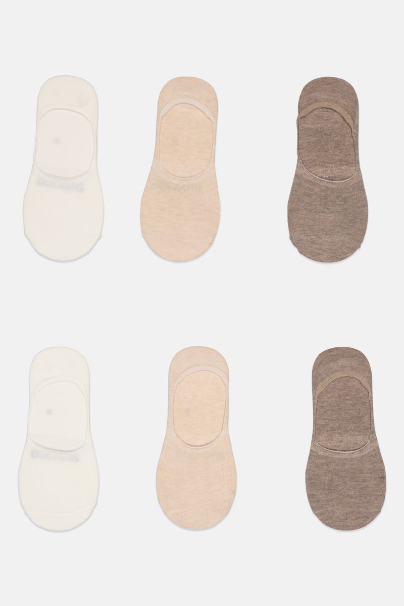 Ben Sherman Men 6 Pairs Brand Logo Ankle Socks, Multicolor  - Image 4
