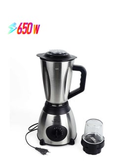 SILVER CREST High quality Silver crest 650W Stainless steel Max 2000ml 2 In1 Blender with Grinder for home use  - Image 1