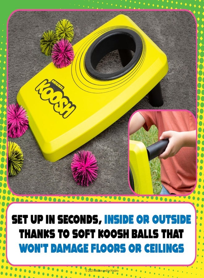 Koosh Kornhole, Set for Kids - Outdoor Toys for Boys and Girls, Perfect for Beginners, Preschool Toys, Easy Storage, 6 Koosh Balls Included, Ages 5+ - Image 5