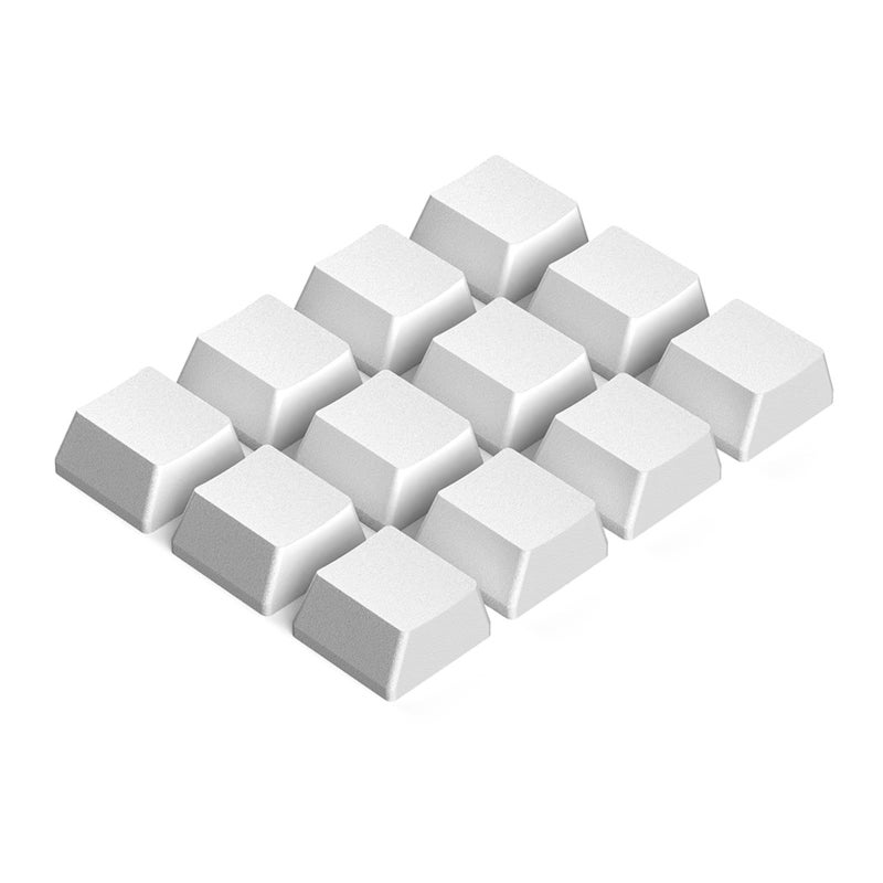 Pbt غطاء مفاتيح لوحة المفاتيح الميكانيكية ارتفاع المفتاح غير محفور طقم مفتاح واحد مع أداة نزع مفاتيح أبيض للوحات مفاتيح Cherry Mx بدون إضاءة خلفية - Image 4