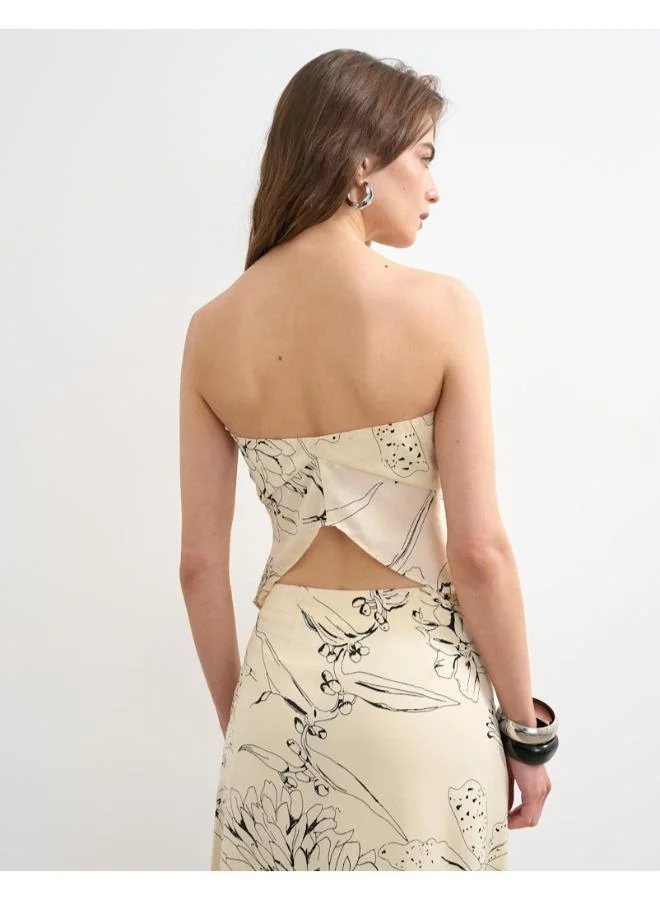 TOPSHOP Casual  Scarf Bandeau Top