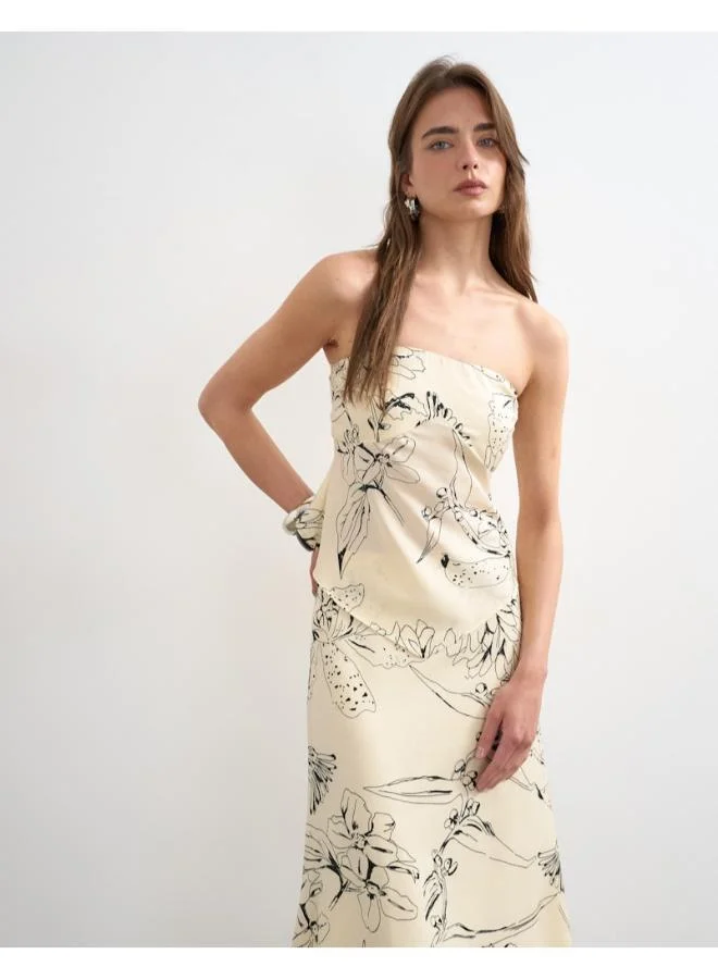 TOPSHOP Casual  Scarf Bandeau Top