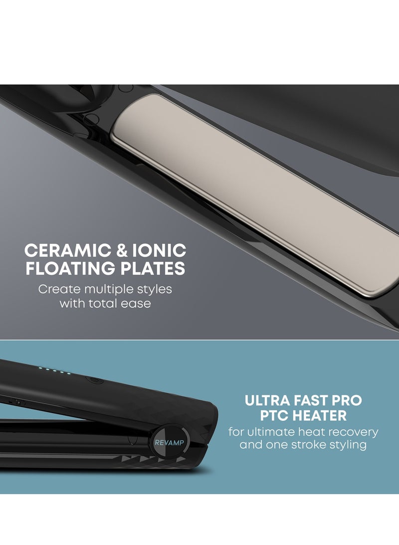 REVAMP Progloss Liberate Cordless Ceramic Hair Straightener - Image 4
